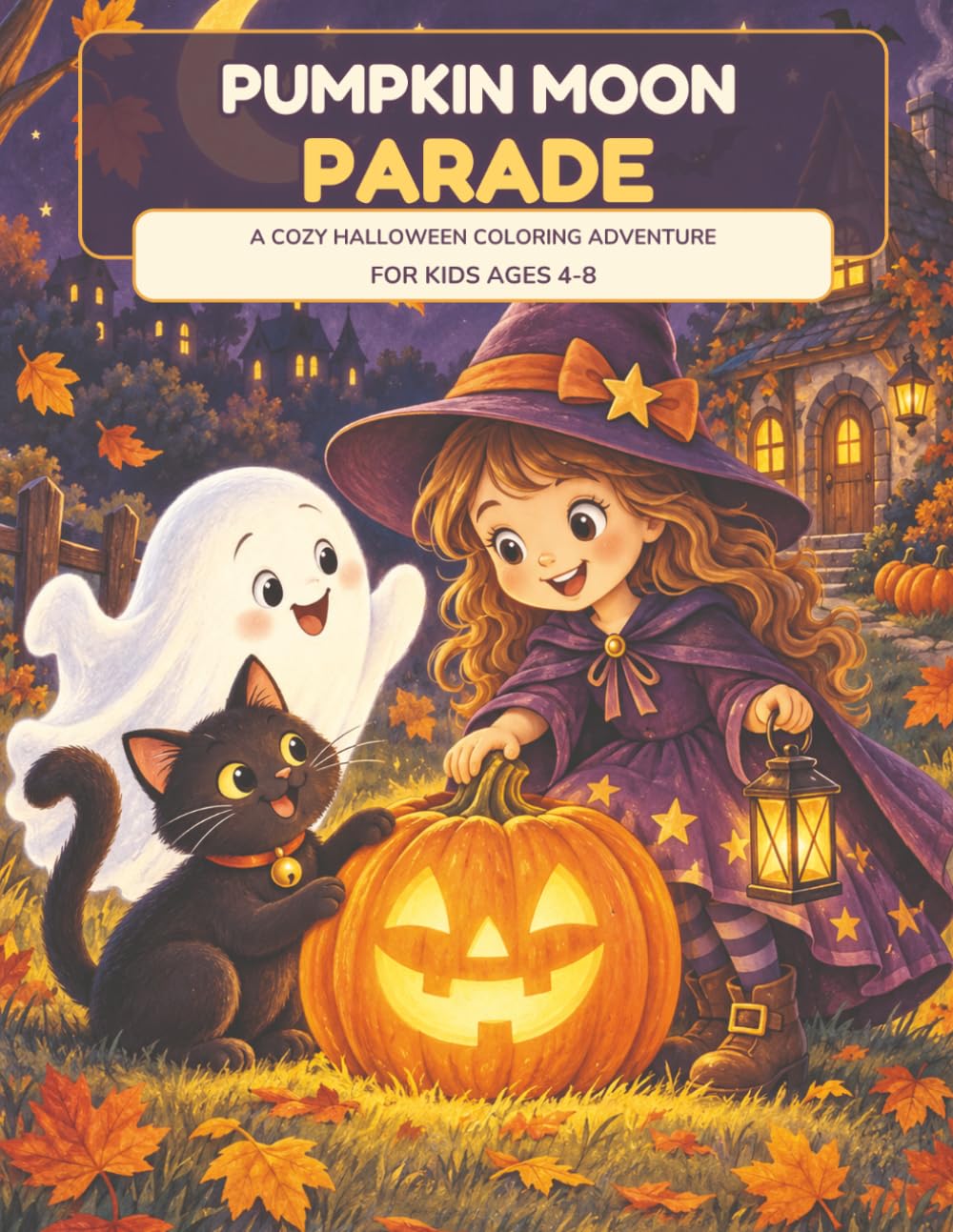 Pumpkin Moon Parade by Damien S, the actual paperback cover